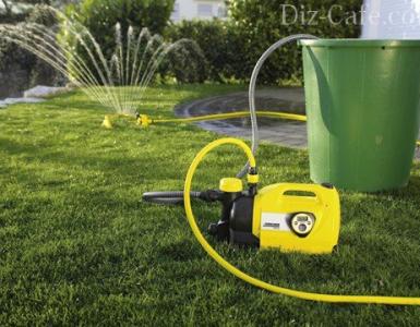 Surface pumps for watering the garden