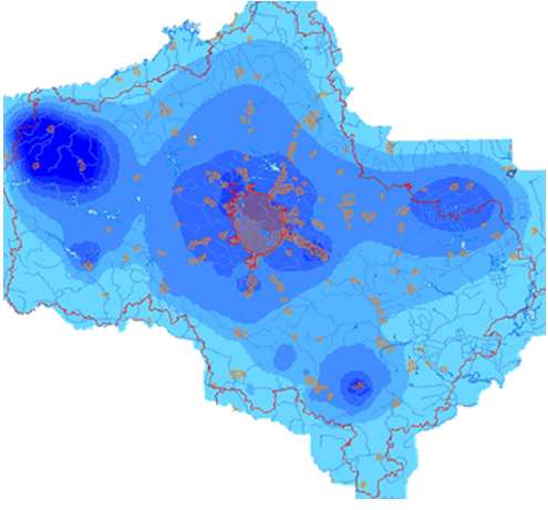 Глубина воды в московской области