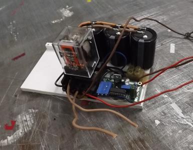 Scheme and principle of operation of homemade capacitor welding Contact capacitor welding