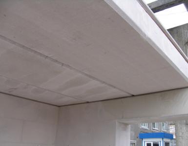 Aerated concrete flooring - features of prefabricated monolithic structures Interfloor ceilings for aerated concrete houses