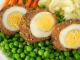 Boiled egg food.  Boiled egg recipes.  Egg and fish salad
