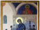 The appearance of a light-painted image of the Mother of God in the St. Panteleimon Monastery on Mount Athos