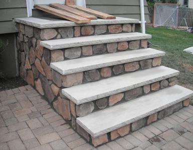 How to make a porch for a house out of brick with your own hands How to make steps out of brick with your own hands