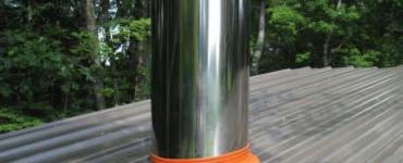 Instructions on how to assemble and install a stainless steel chimney How to install a stainless steel chimney